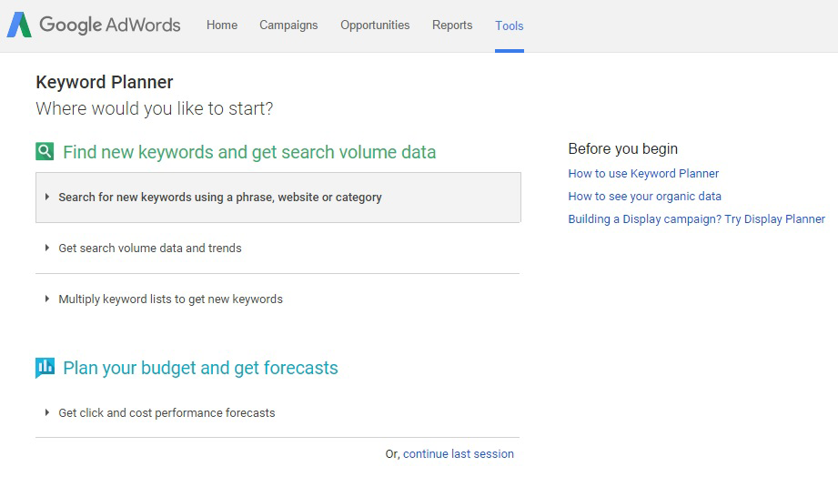 Google Adwords Get New